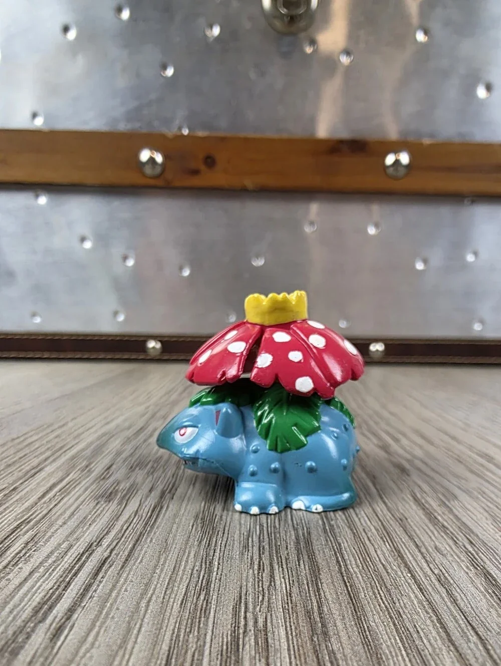 Pokémon Venusaur Auldey TOMY 1.5” Mini Figure Vintage Collectible